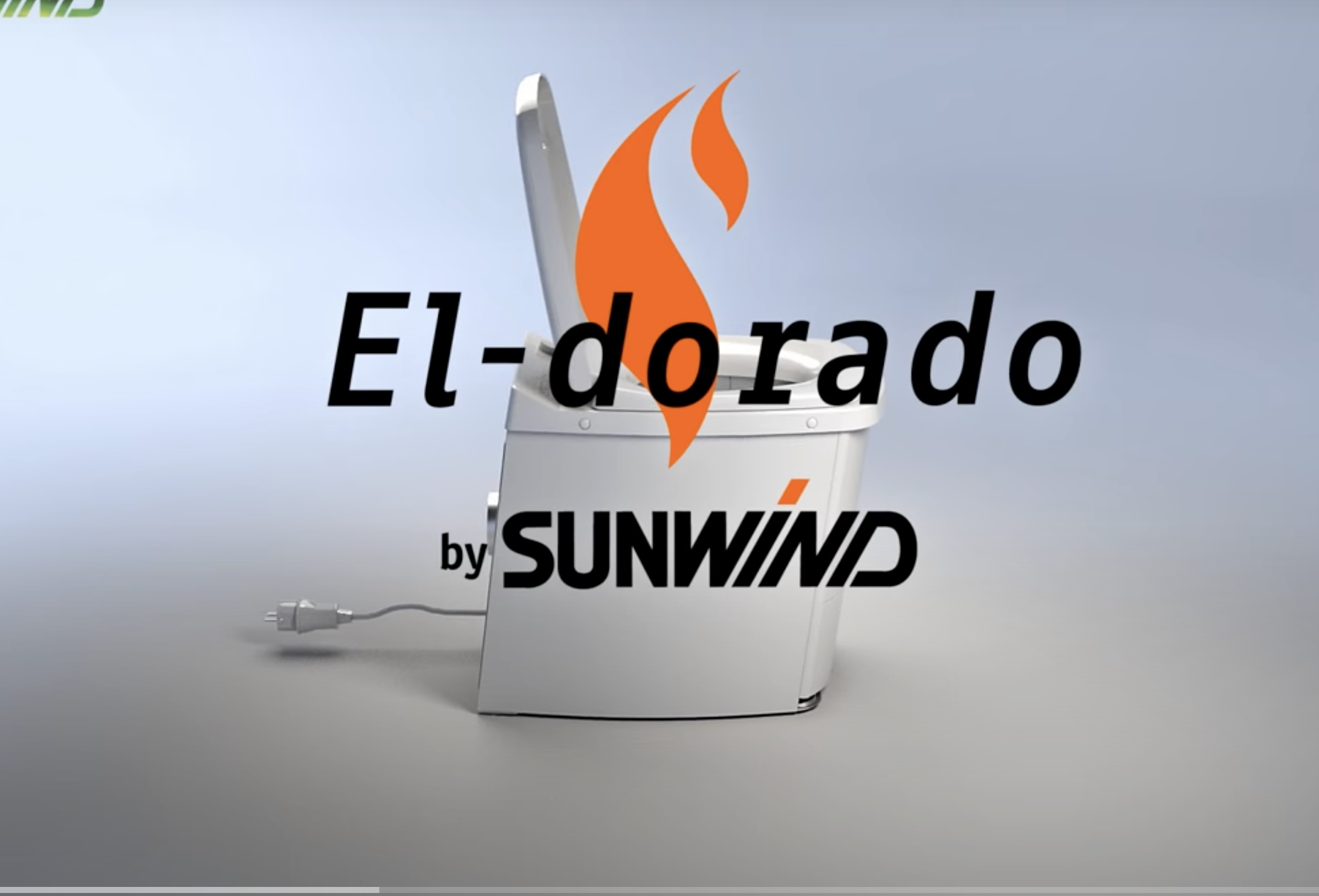 Forbrenningstoalett El-dorado fra Sunwind