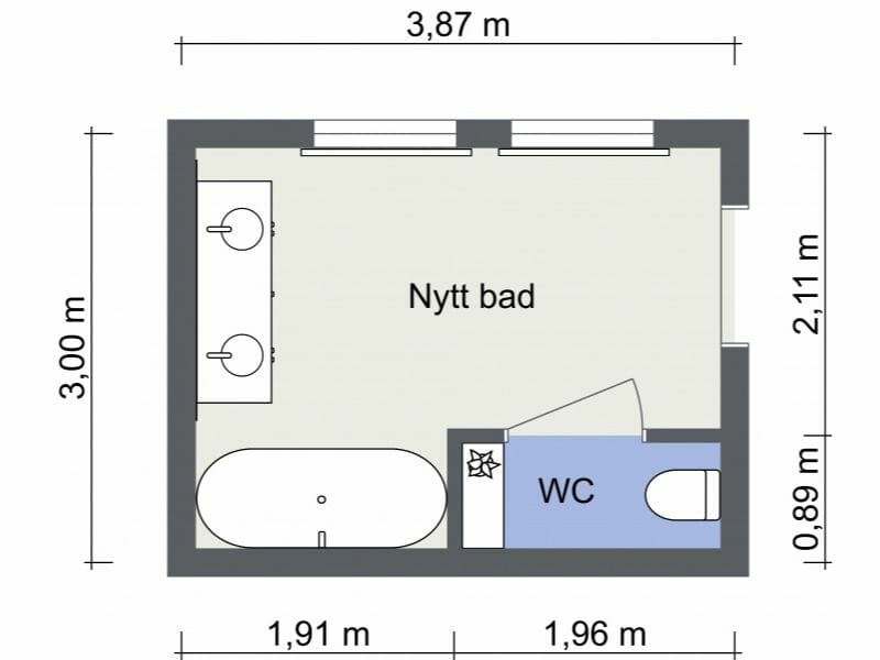 "Planlegger du å gi badet ditt en oppgradering? La oss stå til tjeneste med å designe ditt drømmebad i imponerende 3D – uten kostnad eller forpliktelser!