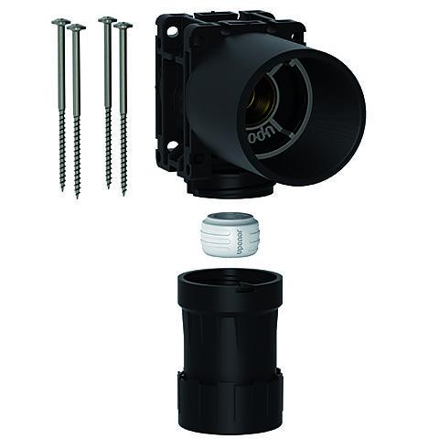 Uponor Veggboks Montering